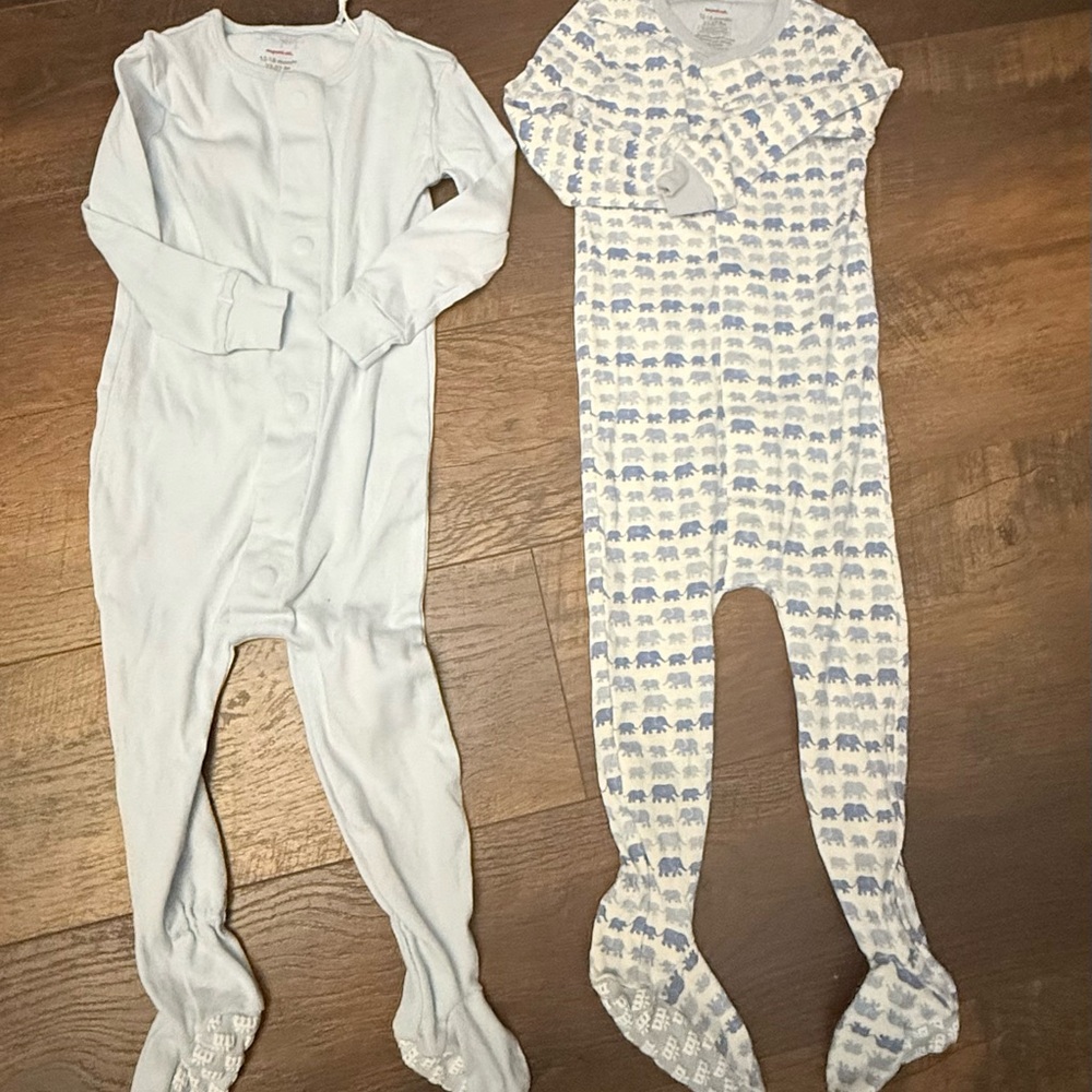 Blue and White Kids One Piece Set